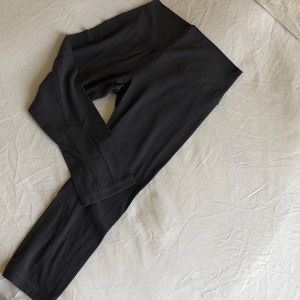 Lululemon Align Legging Crops Charcoal Gray